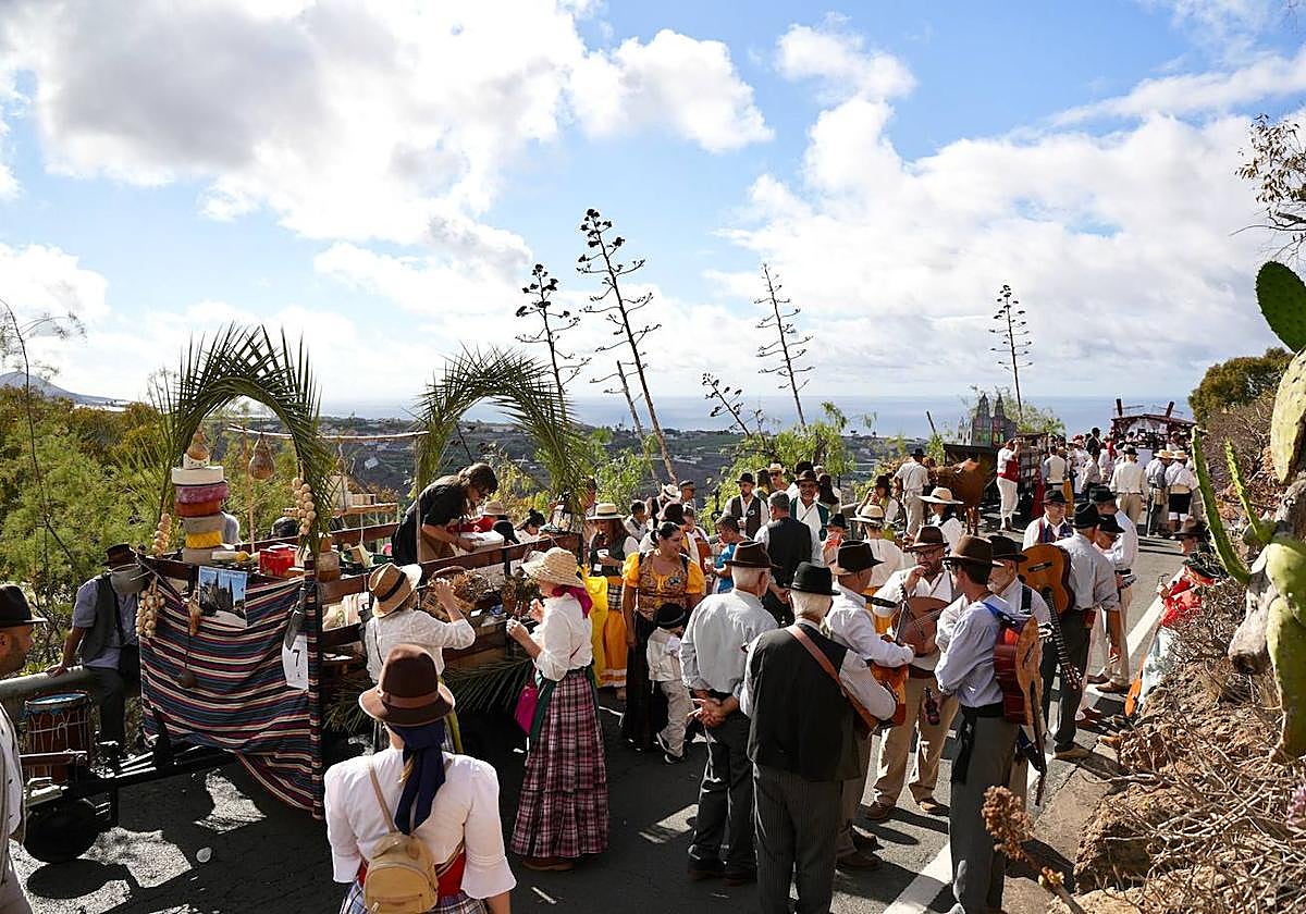 La romería de Arucas, en imágenes