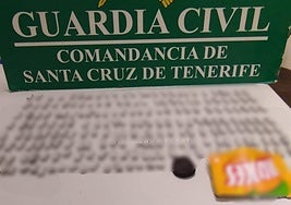 Detenidos en Tenerife al tirar por la ventanilla del coche 200 pastillas de MDMA