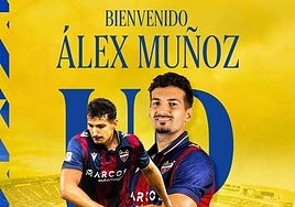 Con este fotomontaje da la bienvenida la UD a su primer fichaje para la próxima campaña.