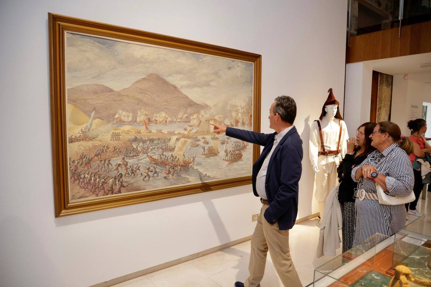 Un recorrido por la exposición de los 546 años de historia de Las Palmas de Gran Canaria