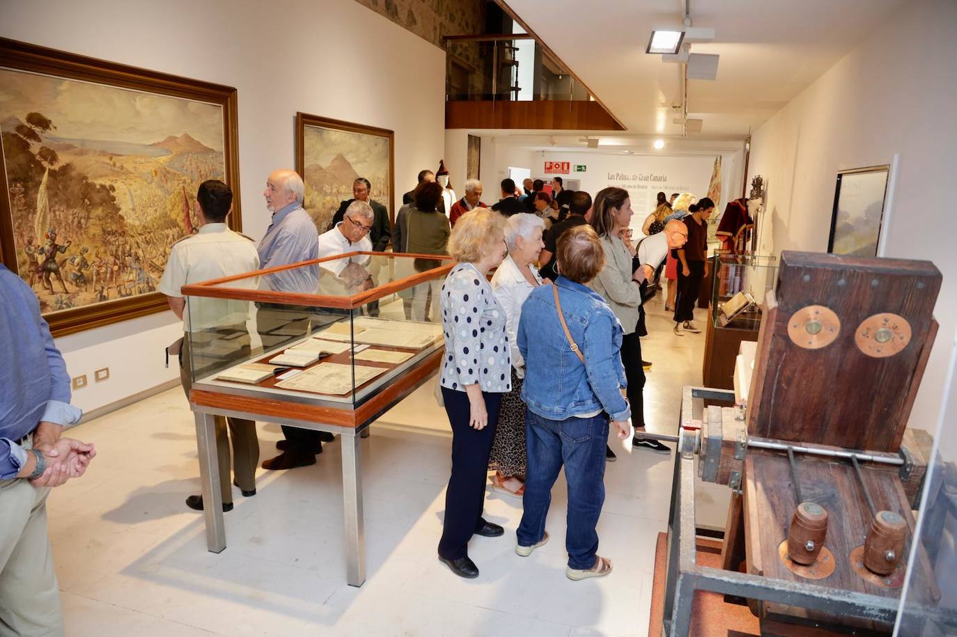 Un recorrido por la exposición de los 546 años de historia de Las Palmas de Gran Canaria