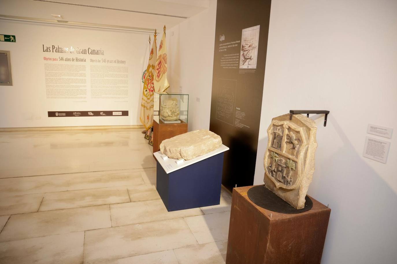Un recorrido por la exposición de los 546 años de historia de Las Palmas de Gran Canaria