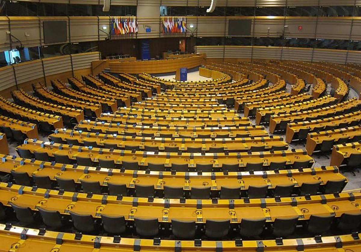 Vista general del Parlamento Europeo.