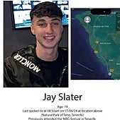 Centran la búsqueda del joven británico desaparecido en la zona de Las Américas