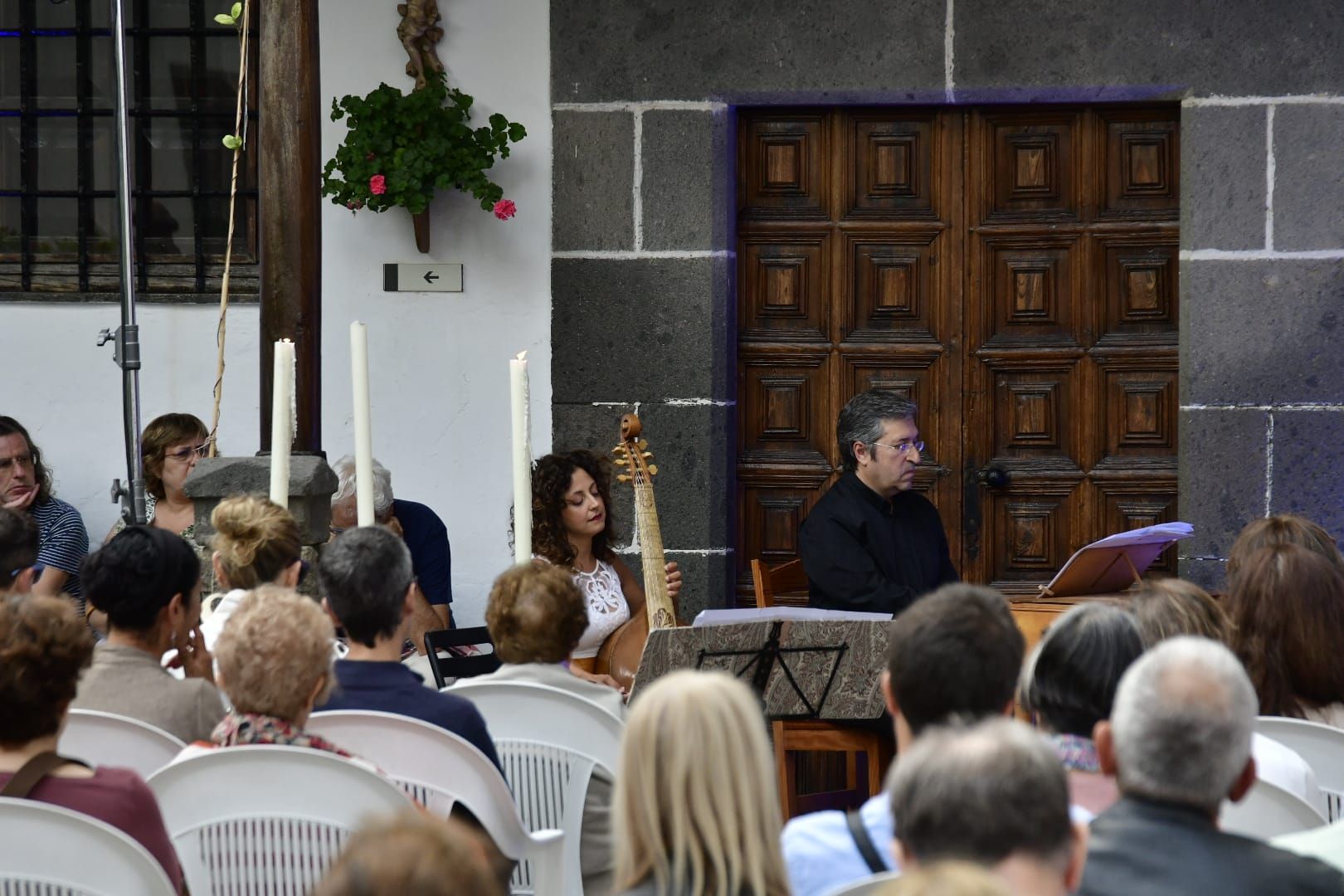 Los patios de Vegueta, pintorescos escenarios para la melodía