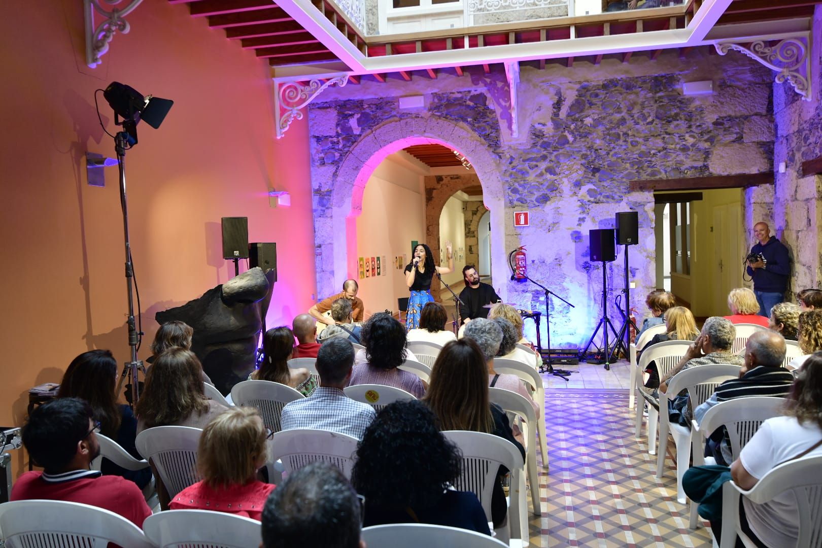 Los patios de Vegueta, pintorescos escenarios para la melodía