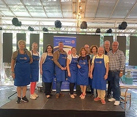 El Club Rotario Telde Internacional con los mayores de Telde y Arucas