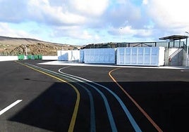 Punto limpio de Costa Teguise.