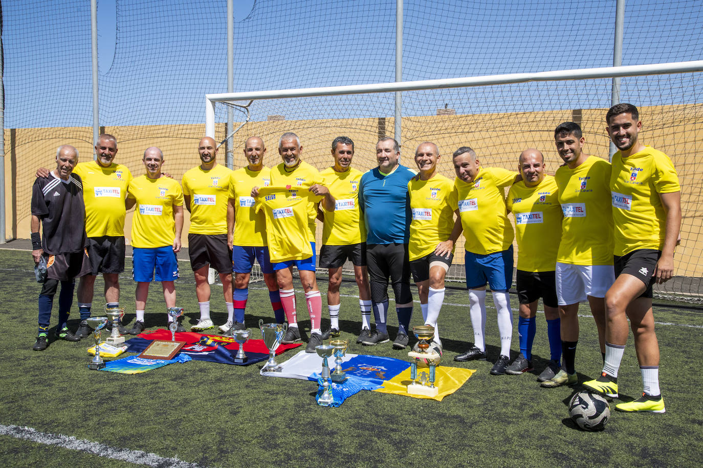 El equipo de Taxistas de Telde ya está preparado para su cita en Santander.