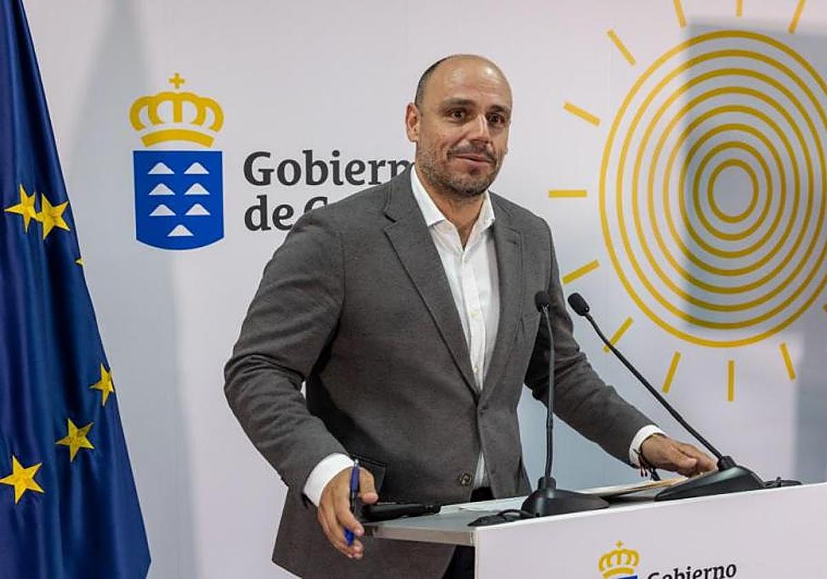 Alfonso Cabello, viceconsejero de Presidencia y portavoz del ejecutivo regional.