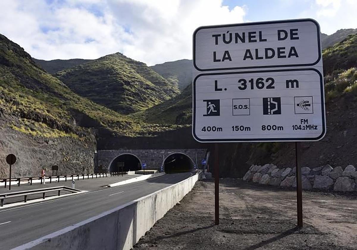 El Ayuntamiento de La Aldea quiere que este túnel se denomine Foro Roque Aldeano.