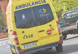 Seis personas heridas en dos accidentes en la TF-1 en Arona