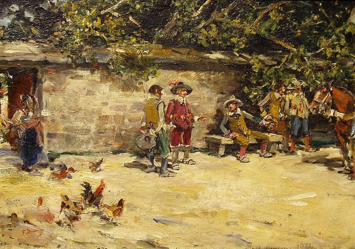'Mosqueteros. La venta del caballo', de Francisco Domingo Marqués.