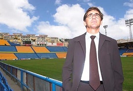 Fernando Vázquez, en su etapa en la UD Las Palmas.