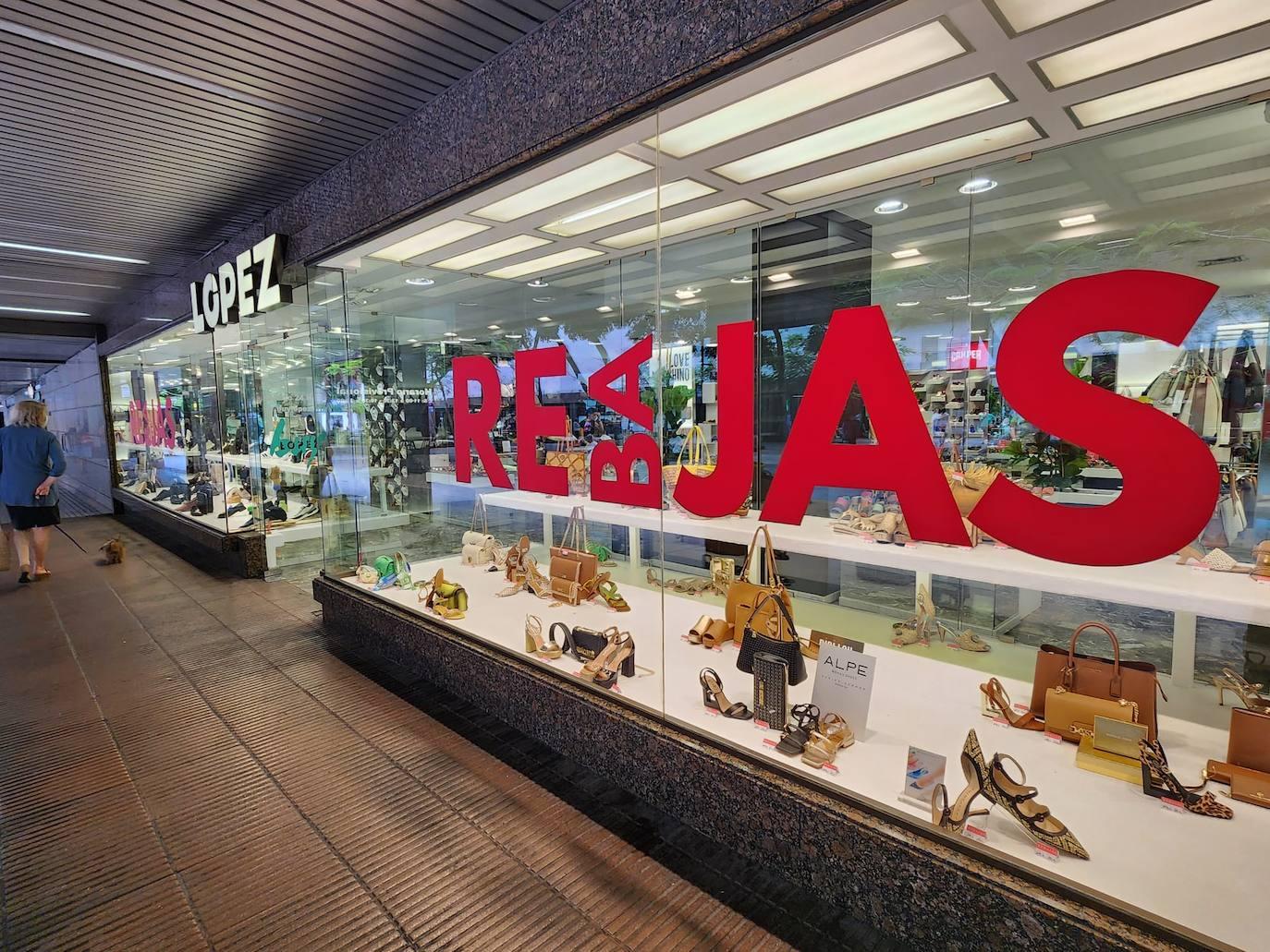 Primer día de rebajas en la capital grancanaria