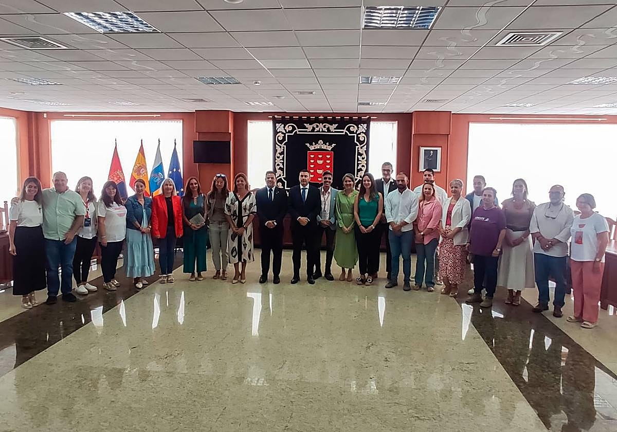 Protagonistas de la firma.