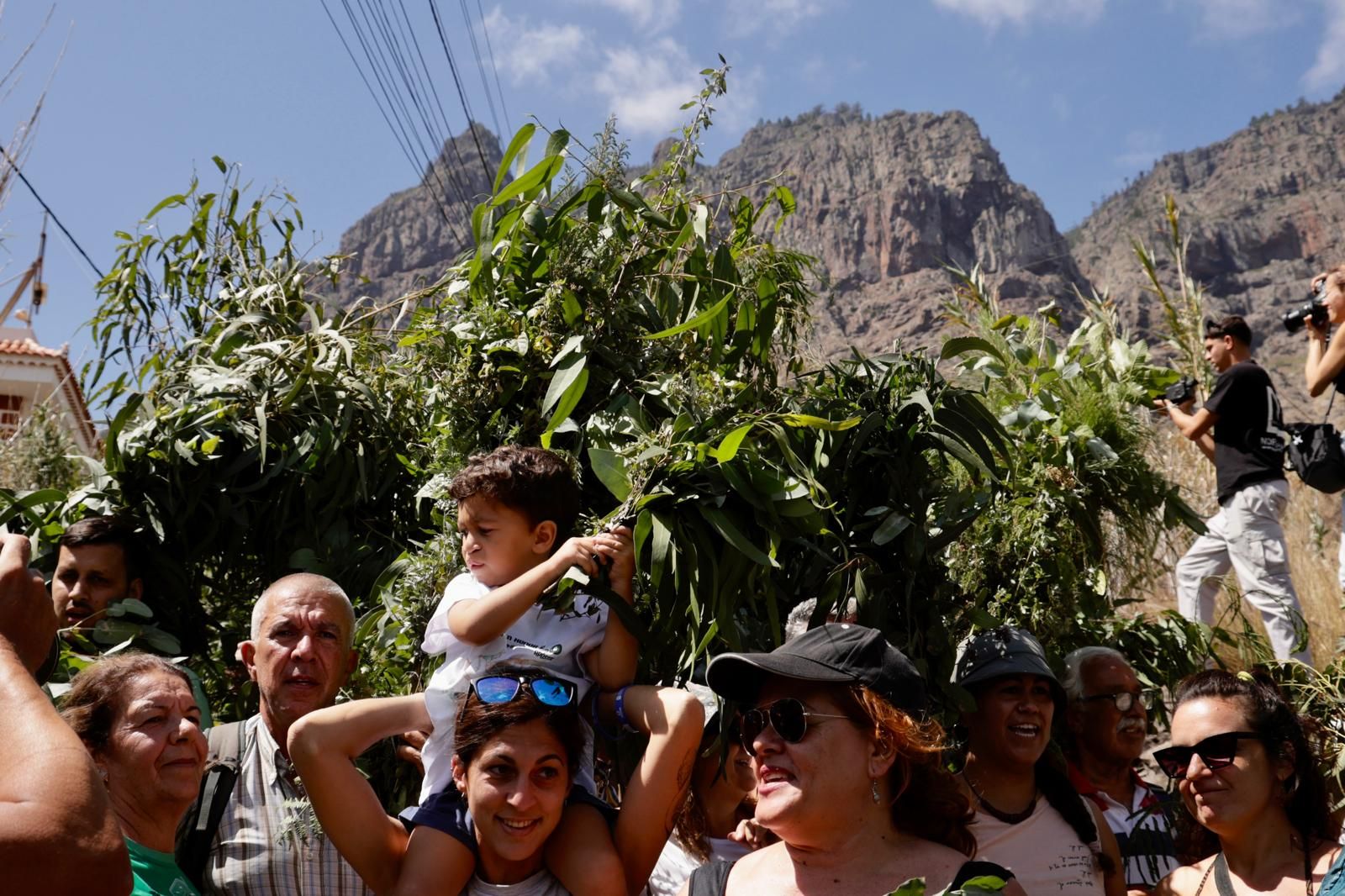 El Valle de Agaete vibra con la Rama de San Pedro, en imágenes
