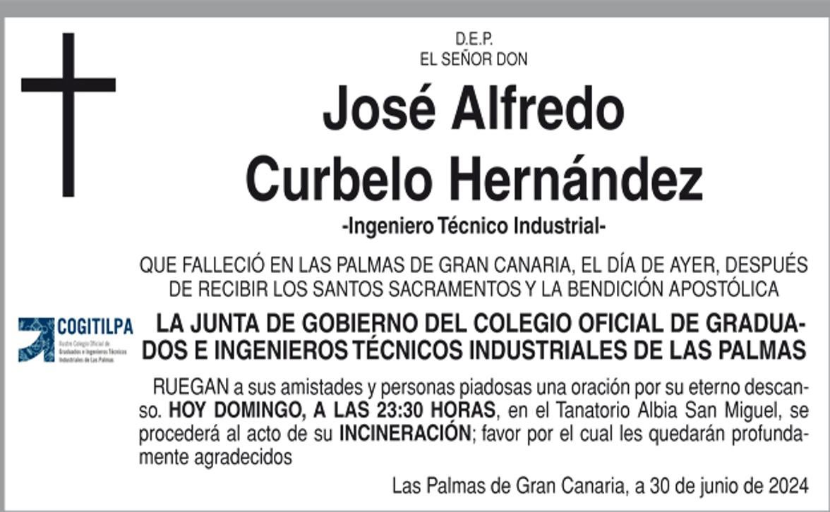 José Alfredo Curbelo Hernández