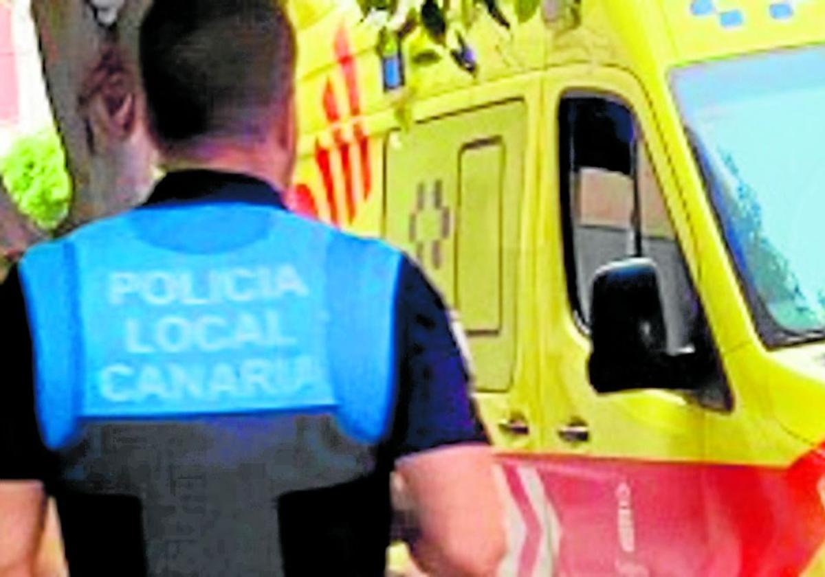 Herido un bebé tras un choque en el barrio de Arenales