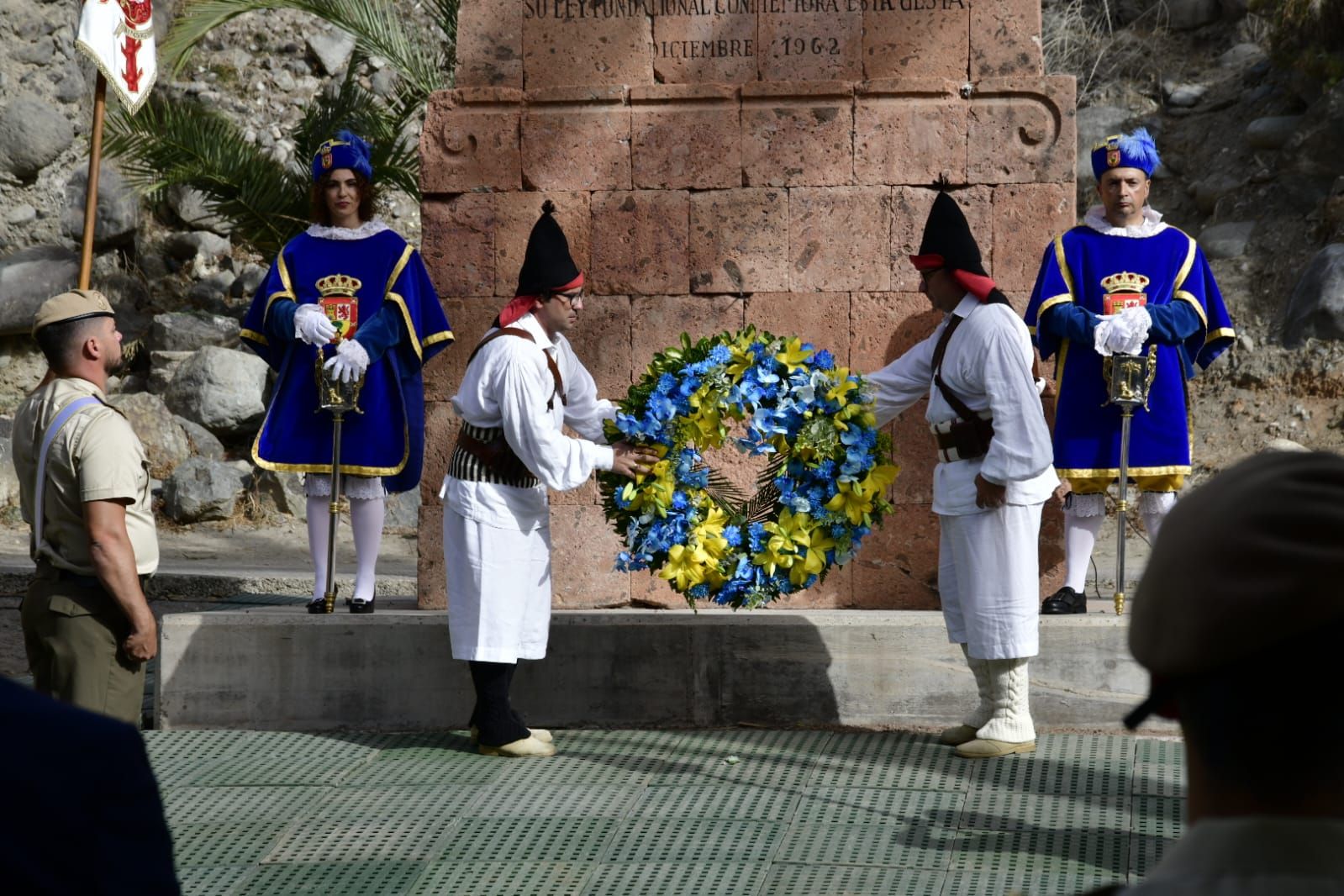 Tributo a los héroes de la Batalla del Batán en su 425 aniversario, en imágenes