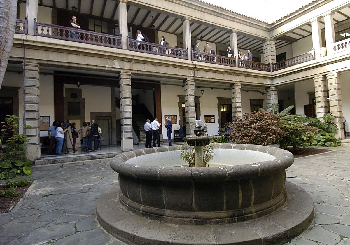 Imagen de la sede del TSJC en Las Palmas de Gran Canaria.