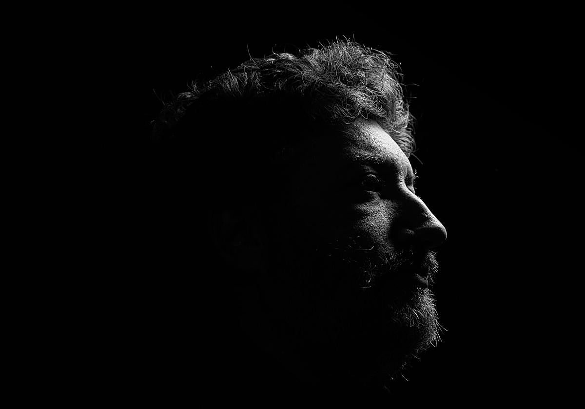 Imagen del majorero Fajardo para la portada de su álbum 'Trecho'.