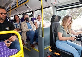 Este jueves, un momento de la presentación de la iniciativa.