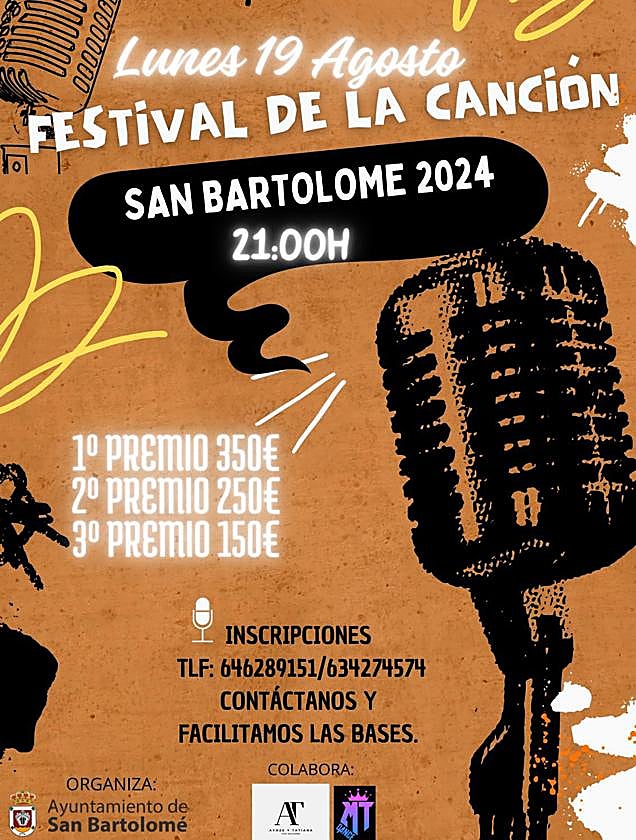 Cartel de la actividad.