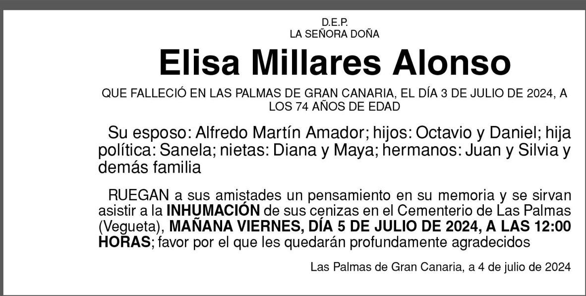 Elisa Millares Alonso