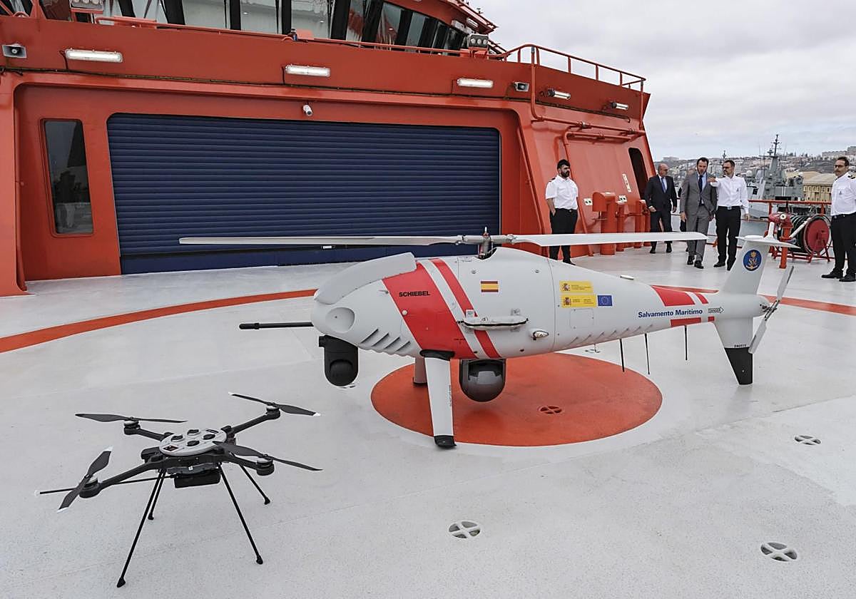 Presentación en Canarias del &#039;Heroínas de Sálvora&#039;, el mayor buque de Salvamento Marítimo