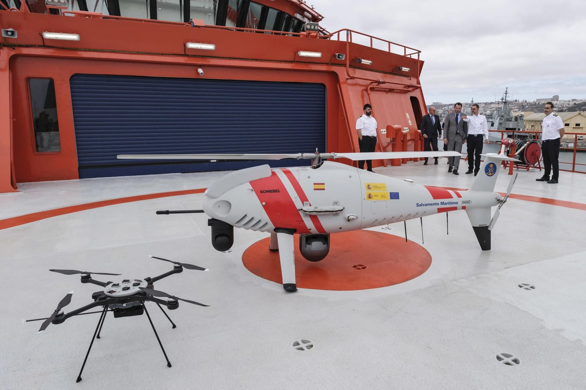 Presentación en Canarias del &#039;Heroínas de Sálvora&#039;, el mayor buque de Salvamento Marítimo