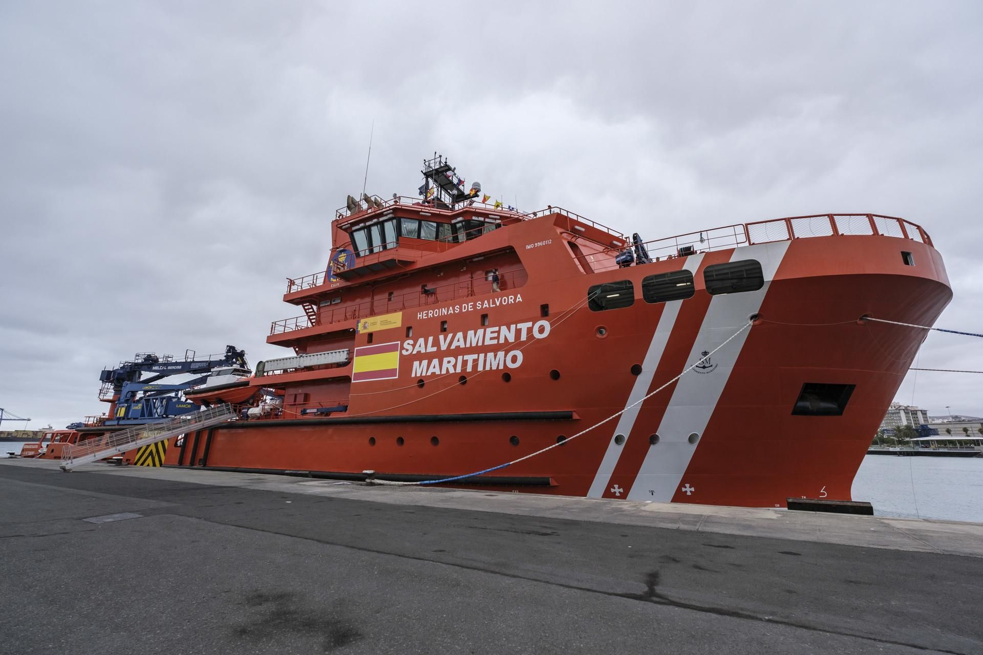 Presentación en Canarias del &#039;Heroínas de Sálvora&#039;, el mayor buque de Salvamento Marítimo