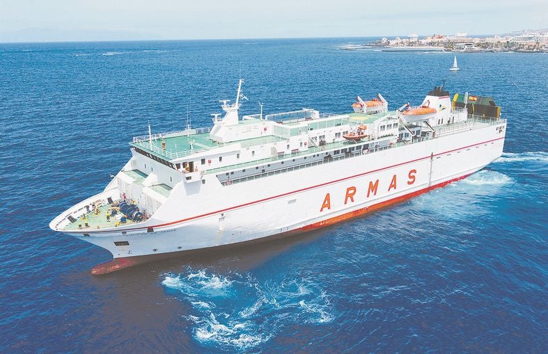 Ferry Volcán de Tauce.