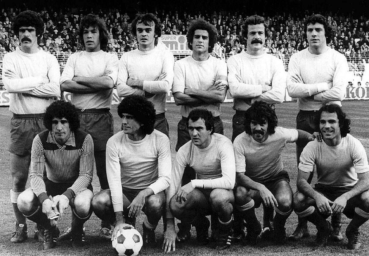 Once de la UD en la década de los setenta.