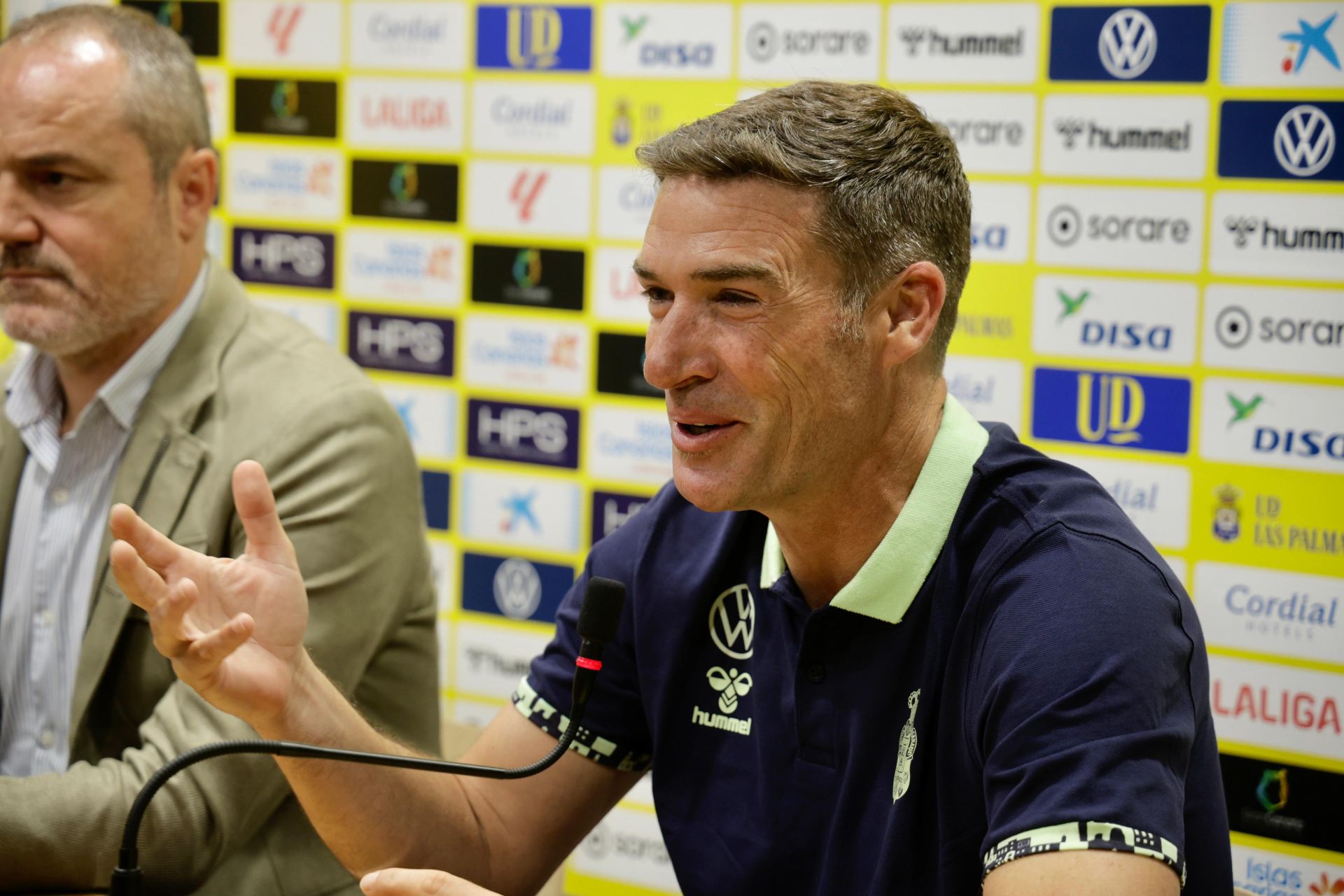 Carrión, en sala de prensa.