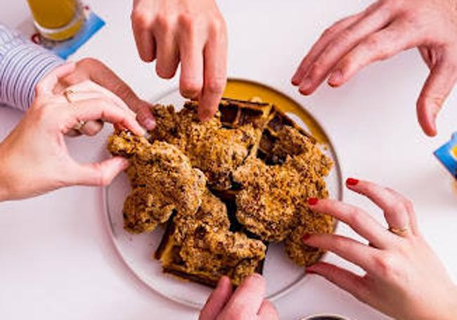 Pollo frito de Platóniko