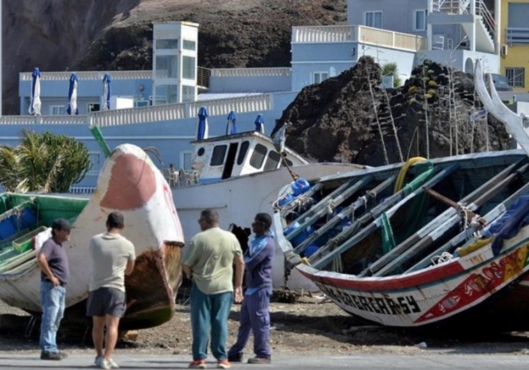Pateras en Canarias.