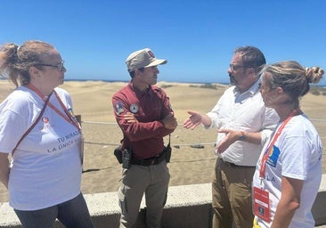 Nace un nuevo servicio de información ambiental en las Dunas de Maspalomas