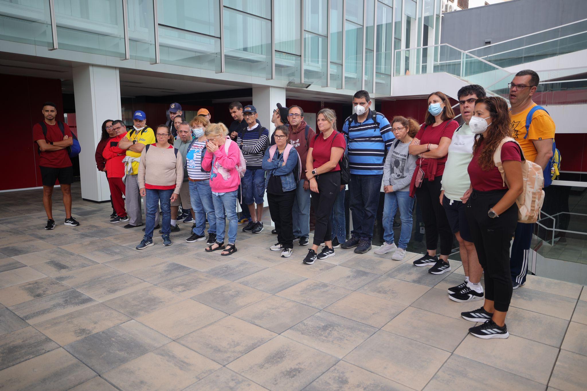 Imágenes de la visita de la Fundación SER