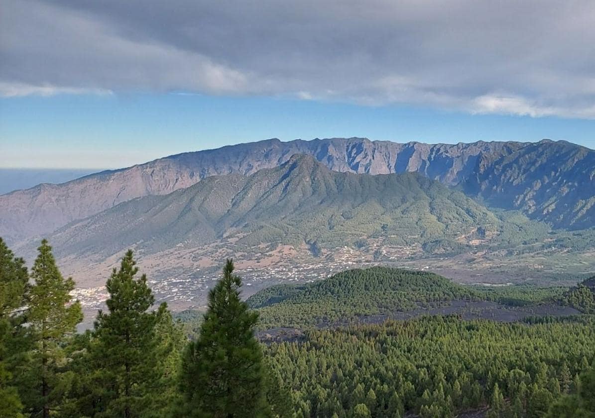 Paisaje de La Palma.