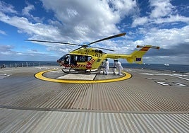 Foto de archivo del helicóptero del SUC.