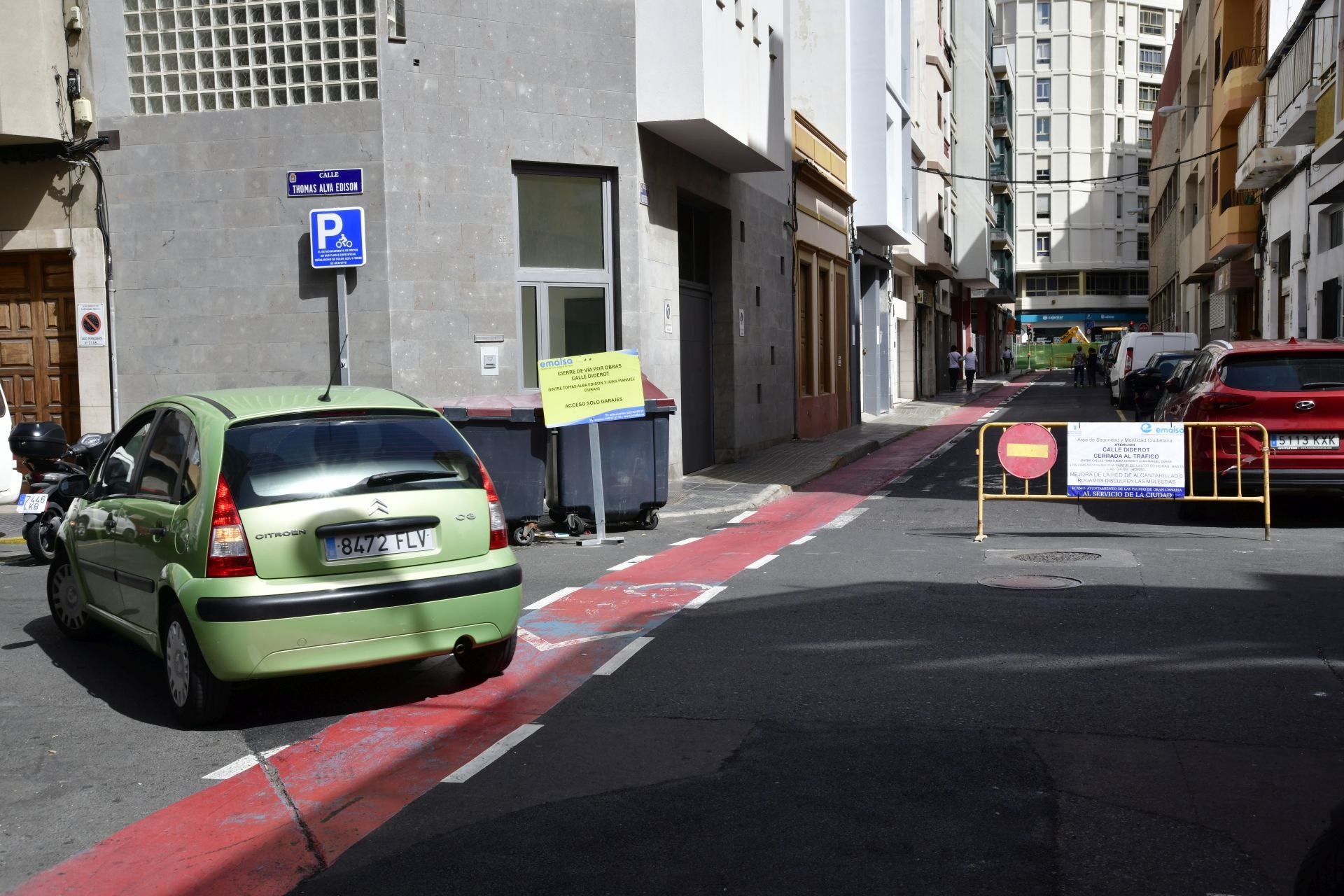Continúan las obras en Juan Manuel Durán