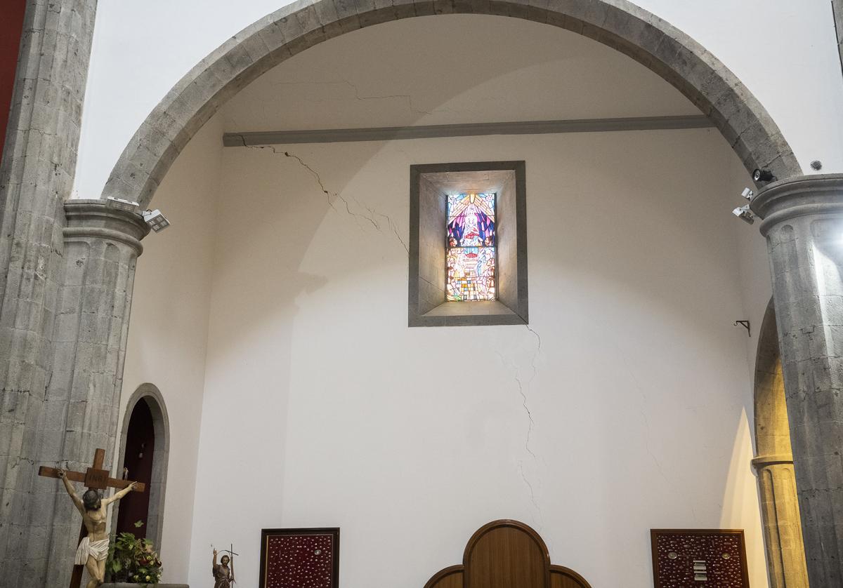 Santa Lucía desatasca el trámite para la cimentación del templo parroquial