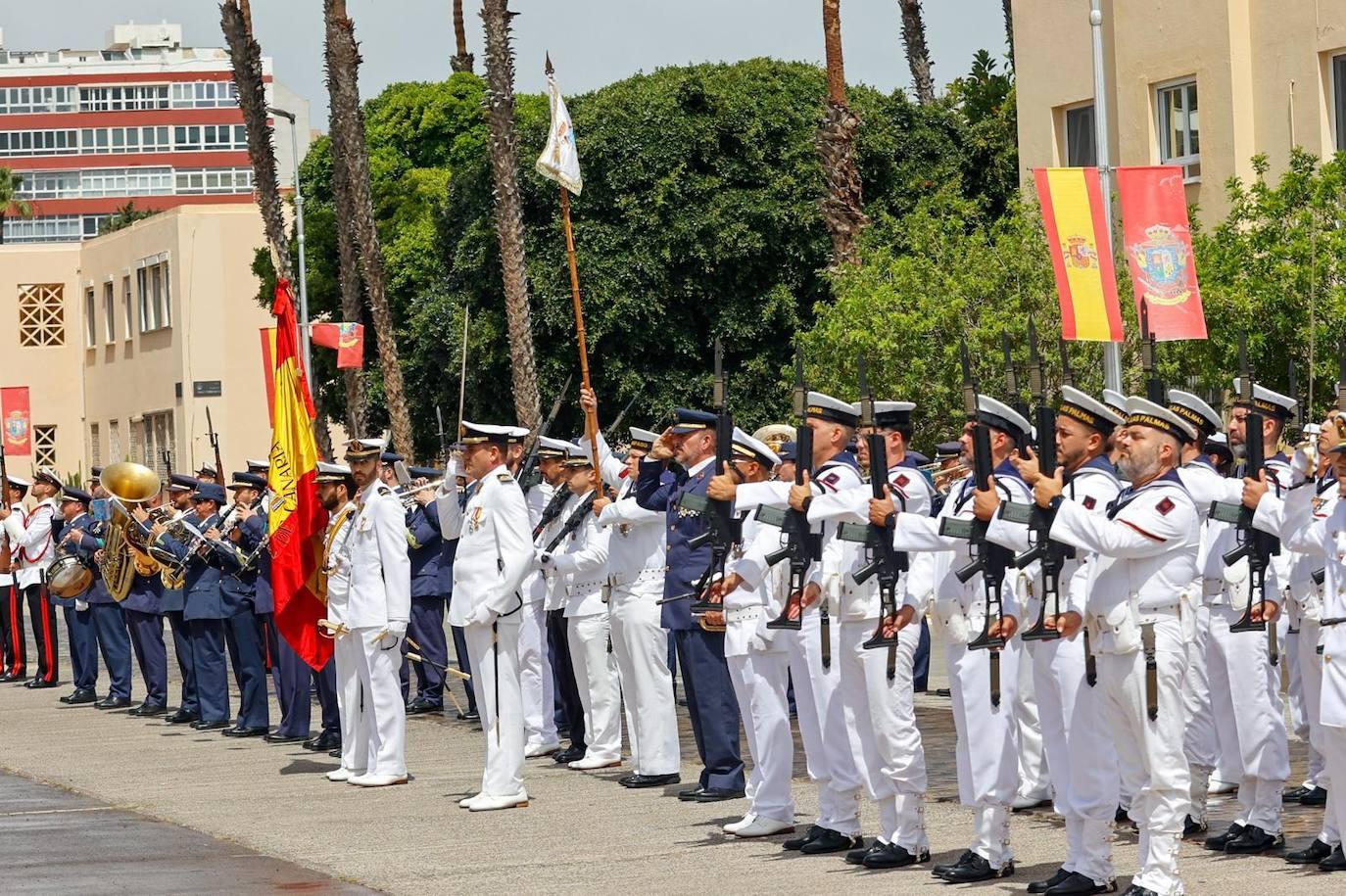 La celebración del Mando Naval de la Armada por la fiesta de la Virgen del Carmen, en imágenes