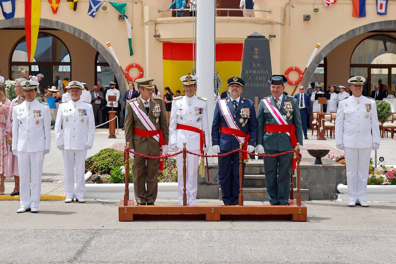 La celebración del Mando Naval de la Armada por la fiesta de la Virgen del Carmen, en imágenes