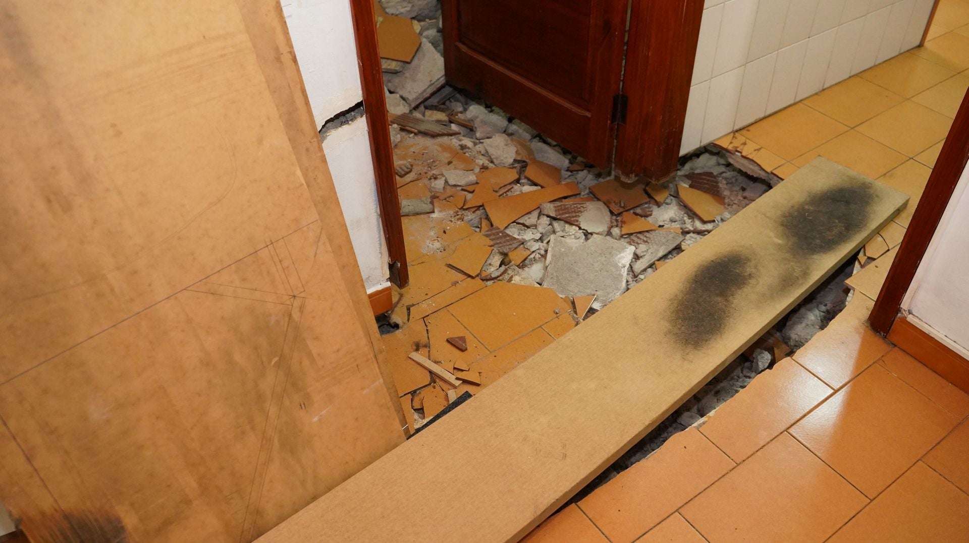 Vecina de Schamann pide ayuda para el problema de hundimiento de su casa