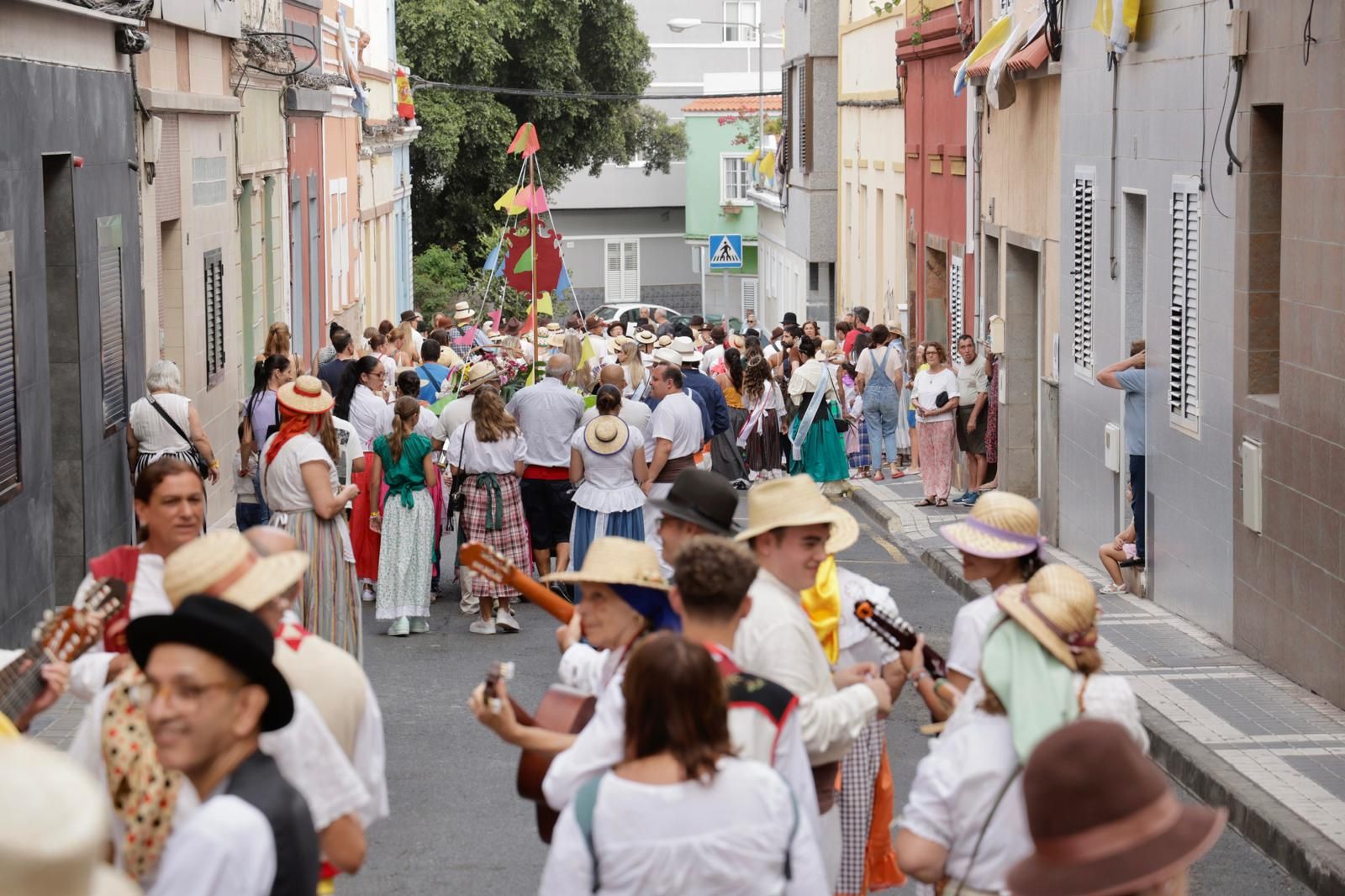 La romería ofrenda del Carmen, en imágenes