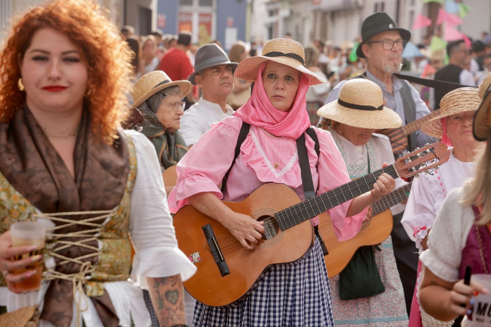 La romería ofrenda del Carmen, en imágenes