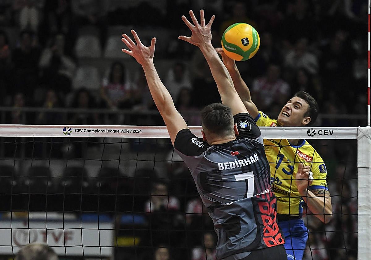 Zonca, en un partido de la temporada pasada con el Guaguas.