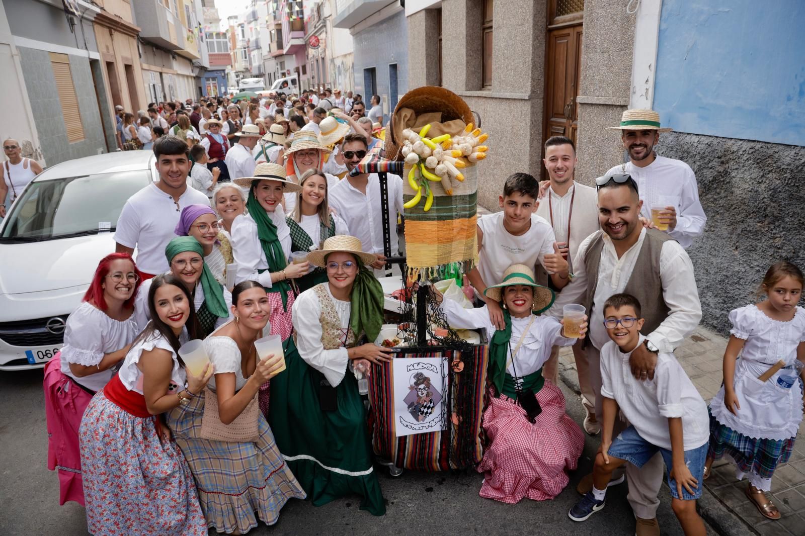 La romería ofrenda del Carmen, en imágenes